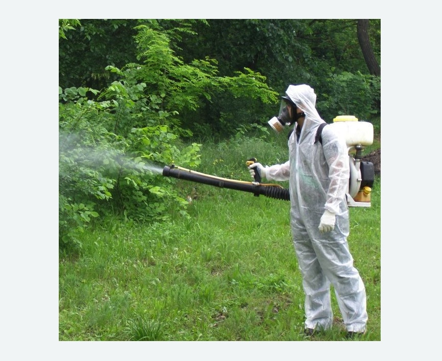 обработка территории от клещей в Саянске